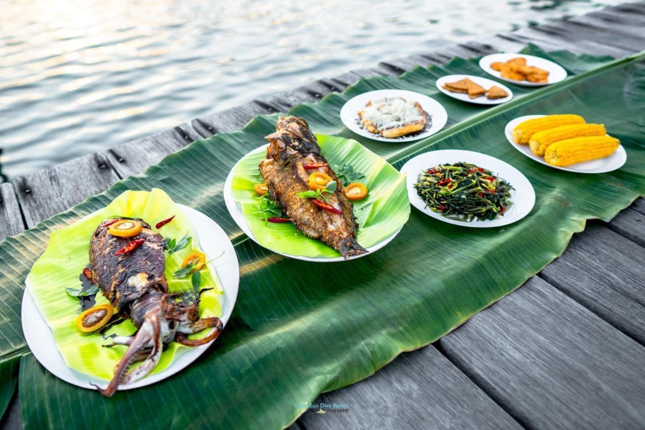 Hamueco Dive Resort Raja Ampat Rabia Kültér fotó
